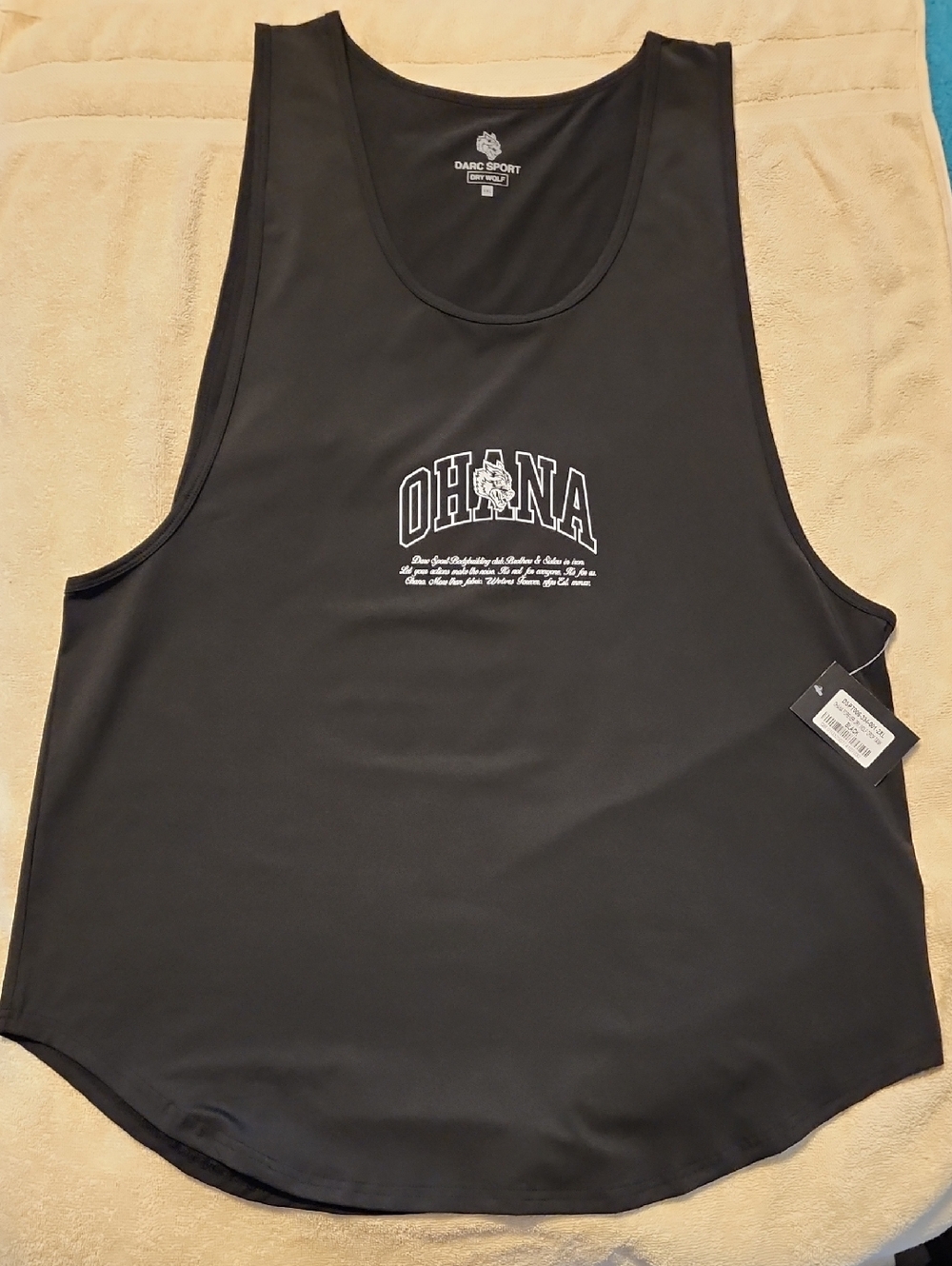 Darc Sport Men's Black OHANA Swim Tank